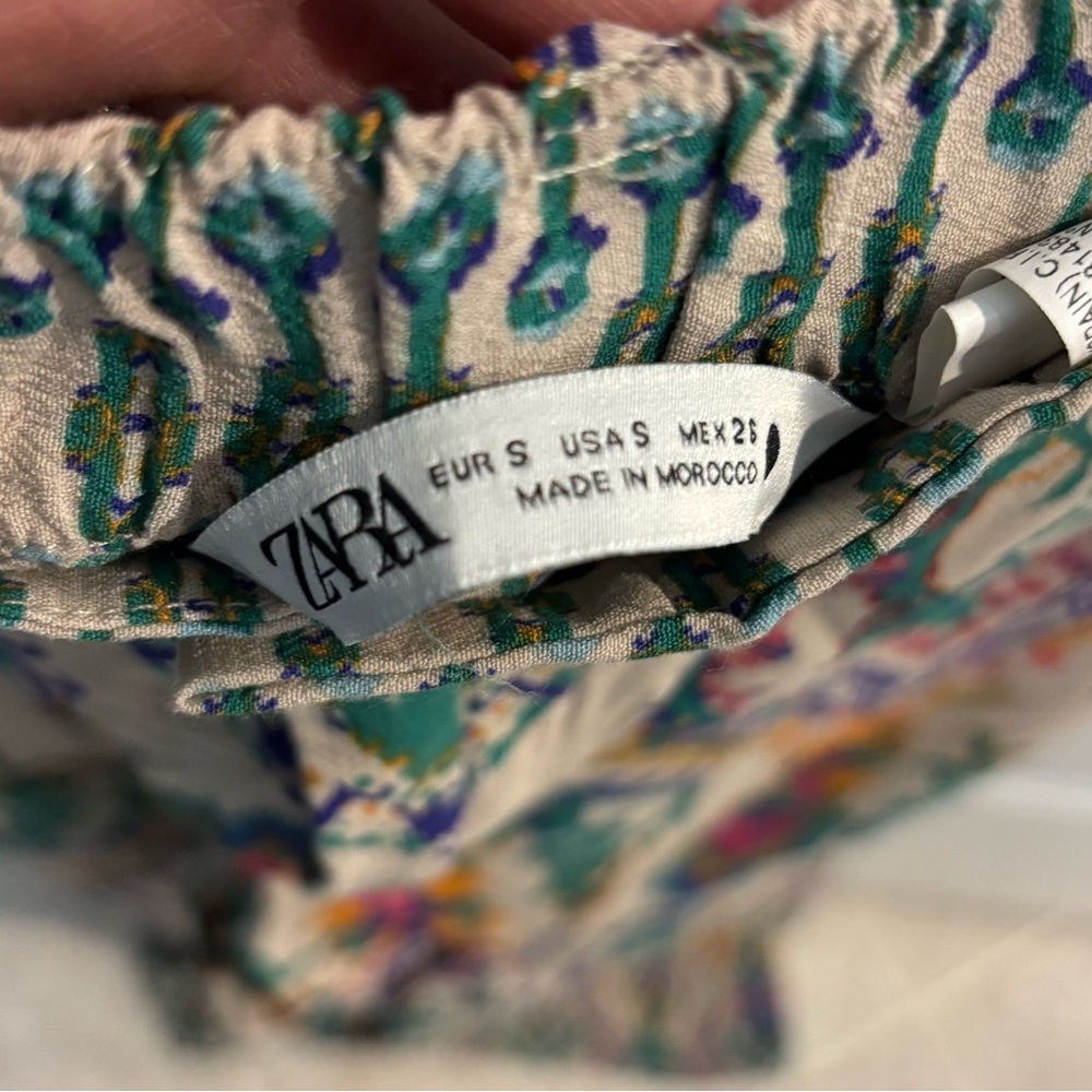ZARA Printed Pants - Picture 3 of 5